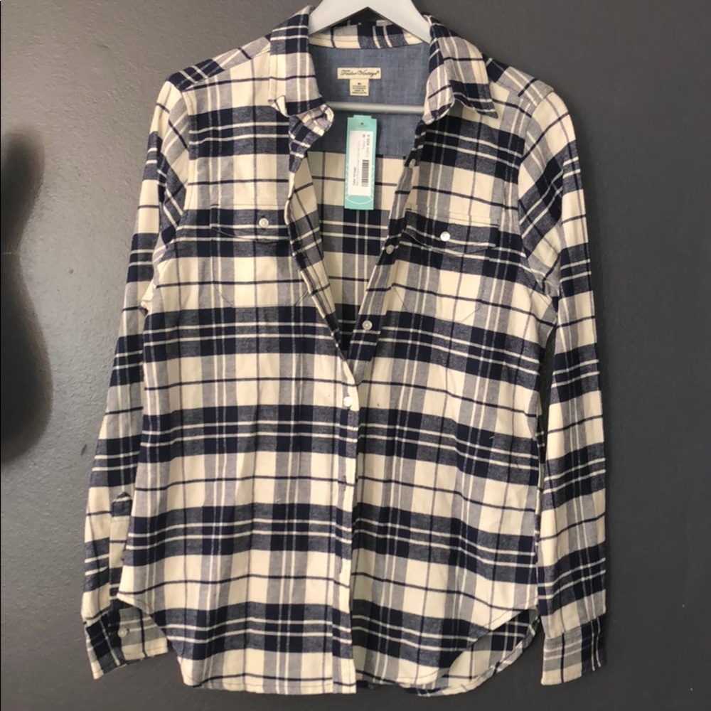 🖤 Plaid flannel button down shirt 🖤